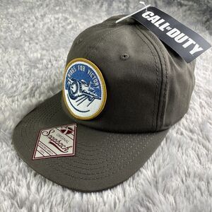 Call of Duty Wings for Victory Hat Cap Adjustable Snapback Green COD WWII NOS